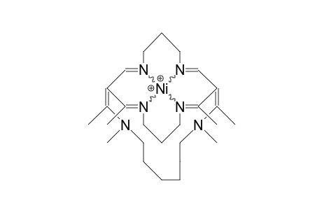 (2,3,9,10,12,18-Hexamethyl-3,9,13,17,20,24-hexaaza-bicyclo(10.7.7)hexacosa-1,10,12,17,19,24-hexaene-K4-N)-nickel dicatio