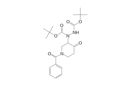 Di-tert-butyl 1-(1-Benzoyl-4-oxopiperidin-3-yl)hydrazine-1,2-dicarboxylate