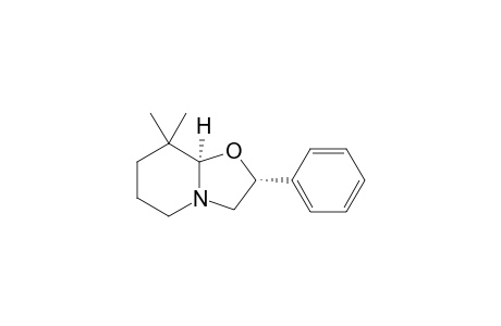 (2S*/2R*,8aR*)-Hexahydro-8,8-dimethyl-2-phenyl-5H-oxazolo[3,2-a]pyridine