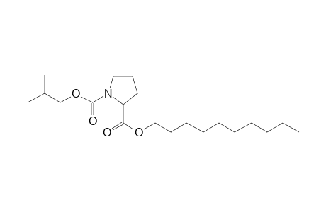 L-Proline, N-isobutoxycarbonyl-, decyl ester