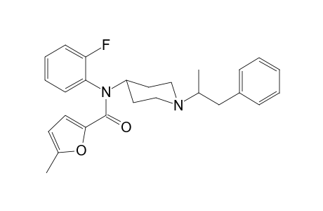N-2-Fluorophenyl-5-methyl-N-[1-(1-phenylpropan-2-yl)piperidin-4-yl]-furan-2-carboxamide