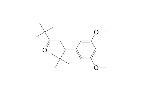 3-Heptanone, 5-(3,5-dimethoxyphenyl)-2,2,6,6-tetramethyl-