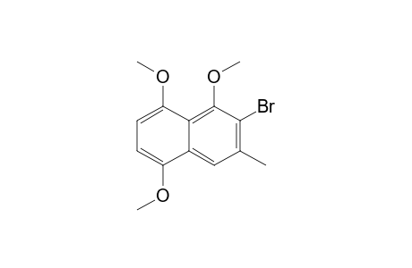 2-Bromo-1,5,8-trimethoxy-3-methylnaphthalene