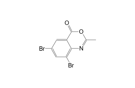 6,8-dibromo-2-methyl-4H-3,1-benzoxazin-4-one