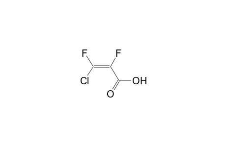 2,3-DIFLUORO-3-CHLOROACRYLIC-ACID;TRANS-ISOMER