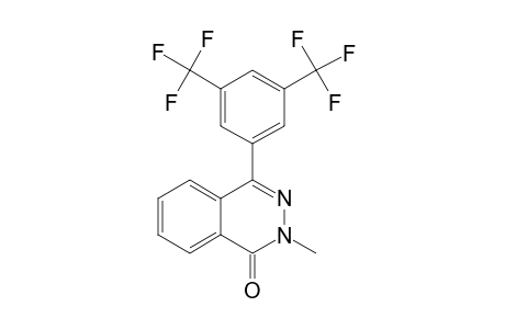 4-(alpha,alpha,alpha,alpha',alpha',alpha'-hexafluoro-3,5-xylyl)-2-methyl-1(2H)-phthalazinone