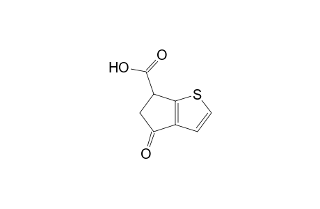 (+/-)-4-OXO-5,6-DIHYDRO-4H-CYCLOPENTA-[B]-THIOPHENE-6-CARBOXYLIC-ACID