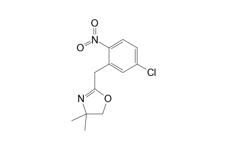 2-(5-Chloro-2-nitro-benzyl)-4,4-dimethyl-2-oxazoline