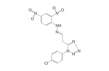 1-(p-chlorophenyl)-1H-tetrazole-5-acetaldehyde, (2,4-dinitrophenyl)hydrazone