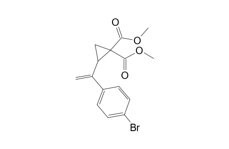 2-[1-(4-Bromophenyl)ethenyl]cyclopropane-1,1-dicarboxylic acid dimethyl ester