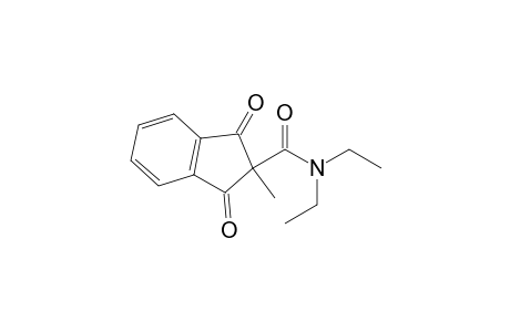 2-(DIETHYLCARBAMOYL)-2-METHYL-1,3-INDANDIONE