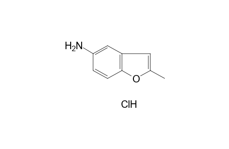 5-amino-2-methylbenzofuran, hydrochloride