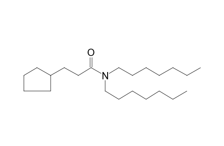 Propanamide, N,N-diheptyl-3-cyclopentyl-