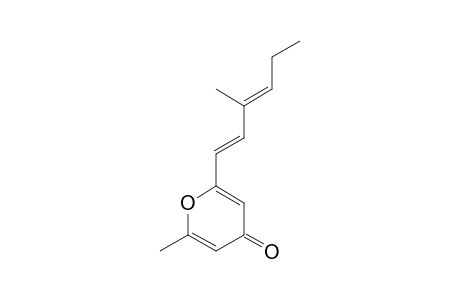 2-METHYL-6-[(E)-3-METHYL-1,3-HEXADIENE]-GAMMA-PYRONE