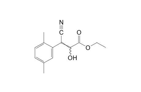 beta-CYANO-2,5-DIMETHYL-alpha-HYDROXYCINNAMIC ACID, ETHYL ESTER