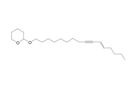 1-(Tetrahydro-2-pyranyloxy)-(E)-hexadec-11-en-9-yne