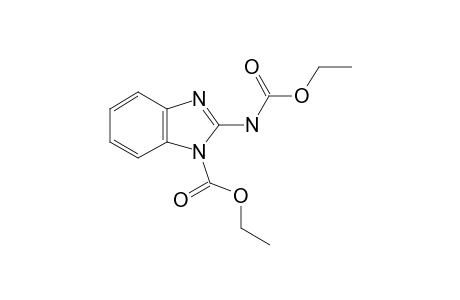 1-carboxy-2-benzimidazolecarbamic acid, diethyl ester