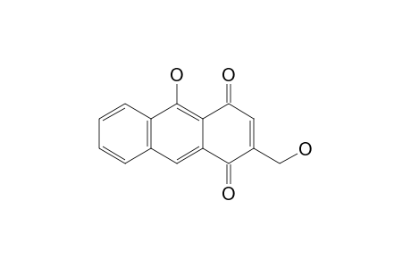 2-Hydroxymethyl-10-hydroxy-1,4-anthraquinone