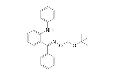 (2-Anilinophenyl)(phenyl)methanone O-(tert-butoxymethyl)oxime isomer