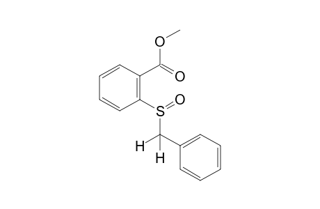 o-(benzylsulfinyl)benzoic acid, methyl ester