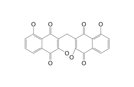 2,2'-Methylenebis(3,8-dihydroxynaphthoquinone)