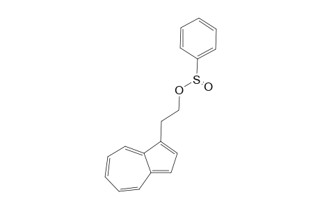 2-(1-Azulyl)ethyl phenylsulfinate