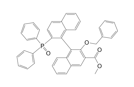 (R,S)-3-Methoxycarbonyl-2-benzyloxy-2'-(diphenylphosphinyl)-1,1'-binaphthalene