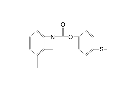 2,3-dimethylcarbanilic acid, p-(methylthio)phenyl ester