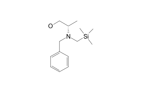 (+)-(2S)-2-[N-benzyl-N-(trimethylsilyl)methyl]amino-1-propanol