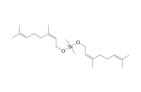 bis([(2Z)-3,7-Dimethylocta-2,6-dien-1-yl]oxy)(dimethyl)silane