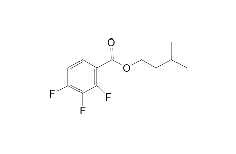 2,3,4-Trifluorobenzoic acid, 3-methylbutyl ester