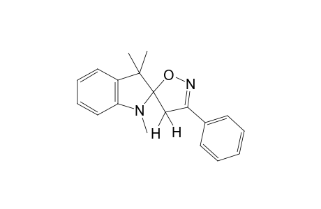 3'-phenyl-1,3,3-trimethylspiro[indoline-2,5'-[2]isoxazoline]