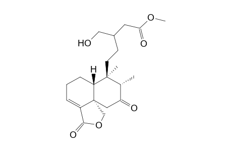 7-OXO-16-HYDROXY-ENT-CLEROD-3-EN-15-OIC_ACID_METHYLESTER-18,19-OLIDE