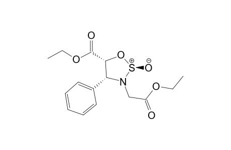 endo-5-Ethoxycarbonyl-3-ethoxycarbonylmethyl-4-phenyl-1,2,3-oxathiazolidine-2-oxide