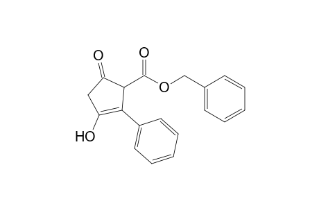 Benzyl 3-hydroxy-5-oxo-2-phenylcyclopent-2-ene-1-carboxylate