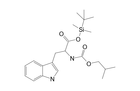 (t-butyl)dimethylsilyl N(.alpha.)-isobutyloxycarbonyl-.alpha.-aminoindolepropanoate