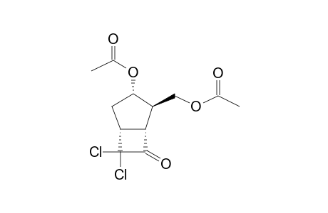 6,6-DICHLORO-2BETA-ACETOXYMETHYL-3ALPHA-ACETOXYBICYCLO[3.2.0]HEPTAN-7-ONE