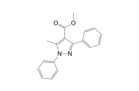 Methyl 5-methyl-1,3-diphenyl-1H-pyrazole-4-carboxylate