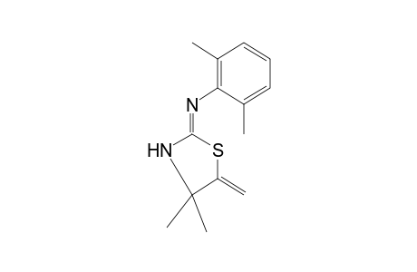 4,4-dimethyl-5-methylene-2-[(2,6-xylyl)imino]thiazolidine