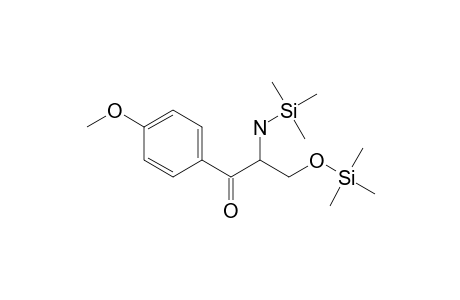 1-Trimethylsilyloxy-2-trimethylsilylamino-3-(4'-methoxyphenyl)propanone