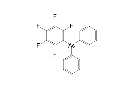 Arsine, (pentafluorophenyl)diphenyl-