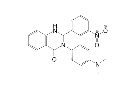 4(1H)-quinazolinone, 3-[4-(dimethylamino)phenyl]-2,3-dihydro-2-(3-nitrophenyl)-