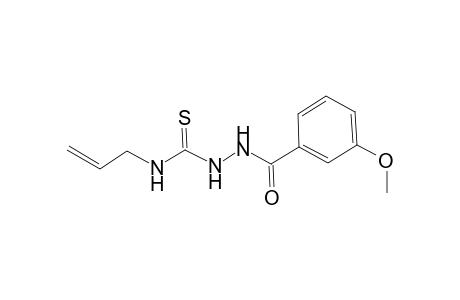 N-allyl-2-(3-methoxybenzoyl)hydrazinecarbothioamide