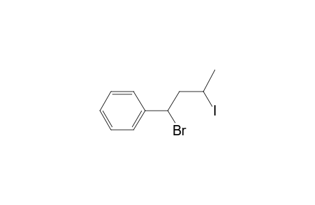 Benzene, (1-bromo-3-iodobutyl)-