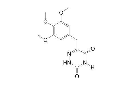 6-(3,4,5-trimethoxybenzyl)-as-triazine-3,5(2H,4H)-dione