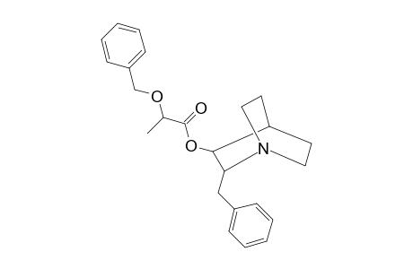 2-Benzyl-1-azabicyclo[2.2.2]oct-3-yl 2-(benzyloxy)propanoate