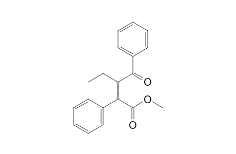 methyl 3-benzoyl-2-phenyl-pent-2-enoate