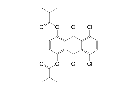 1,4-Dichloro-5,8-dihydroxyanthraquinone, bis(2-methylpropionate)