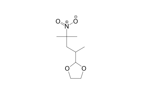 2-(Dioxolan-2-yl)-4-methyl-4-nitropentane