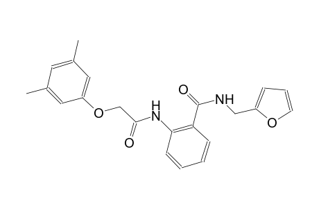 2-{[(3,5-dimethylphenoxy)acetyl]amino}-N-(2-furylmethyl)benzamide